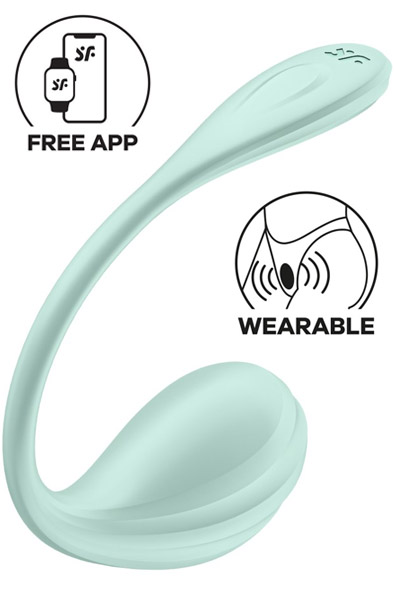 Satisfyer Smooth Petal App Vibrator Appstyrt vibrerande ägg | | Intimast