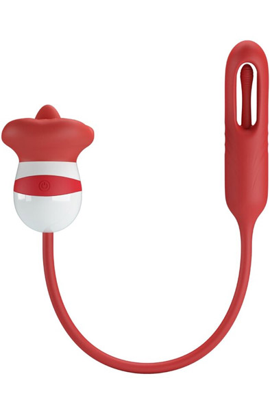 Romance Alyss Red Mouth Vibrator Vibrator | | Intimast