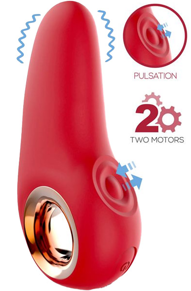 Trazy Stimulator With Vibration & Pulsation Vibrator |  | Intimast