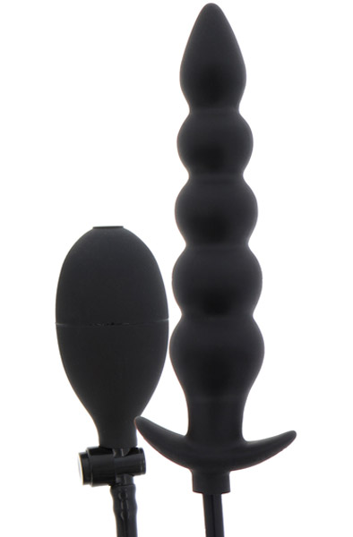 Extreme Inflatable Ribbed Plug 25 cm Uppblåsbar analplugg | | Intimast