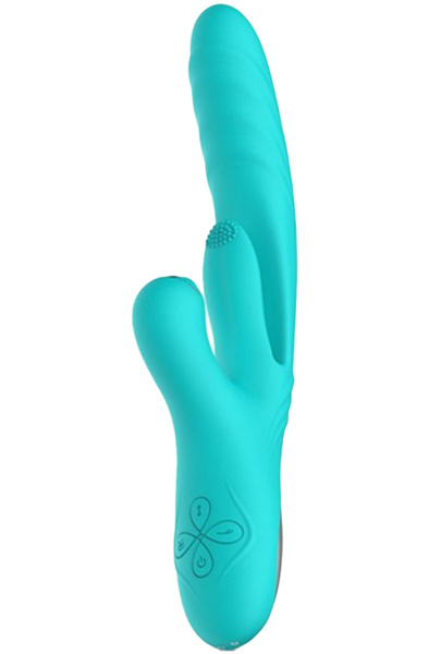 Produktfoto för Good Vibes Only: Lisa, Thrusting Rabbit with G-spot Stimulator