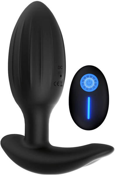 Buttplug With Remote Analplugg med vibrator |  | Intimast