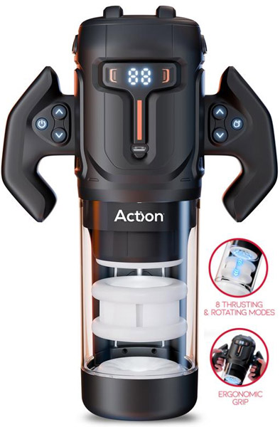 Zyon Thrusting & Rotating Masturbator Masturbator med motor |  | Intimast