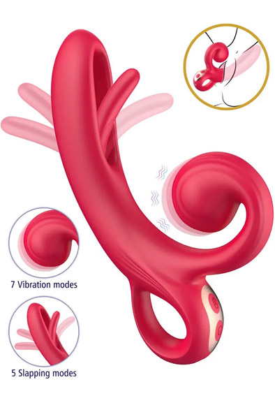 Vibrator With Tongue & Clitoral Stimulation Klitorisstimulator | | Intimast