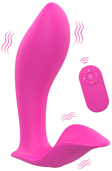 Pink Wearable Vibrator With Remote G-punktsvibrator |  | Intimast