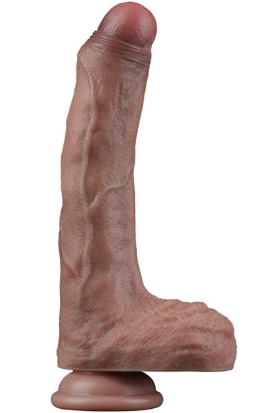 Lovetoy Dual Layered Silicone Cock 21,5 cm Realistisk dildo | | Intimast