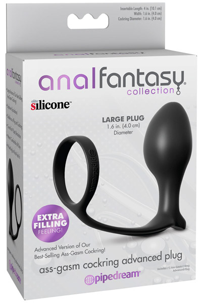 Alternativ bild 1 för Pipedream Anal Fantasy: Ass-Gasm Cockring Advanced Plug