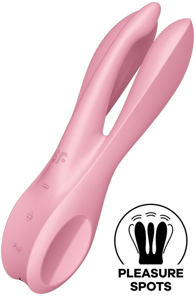 Produktfoto för SATISFYER Threesome 1 - ROSA