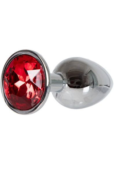 Produktfoto för METAL PLUG SMALL - SILVER/RED