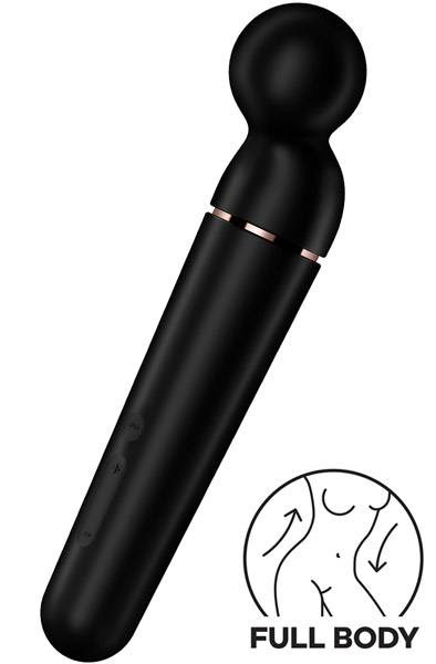 Produktfoto för Satisfyer: Planet Wand-er, Wand Vibrator, svart