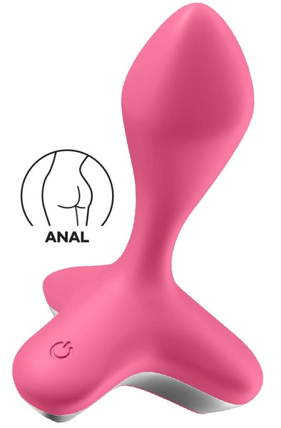 Satisfyer Game Changer Plug Vibrator Pink Analplugg med vibrator | | Intimast