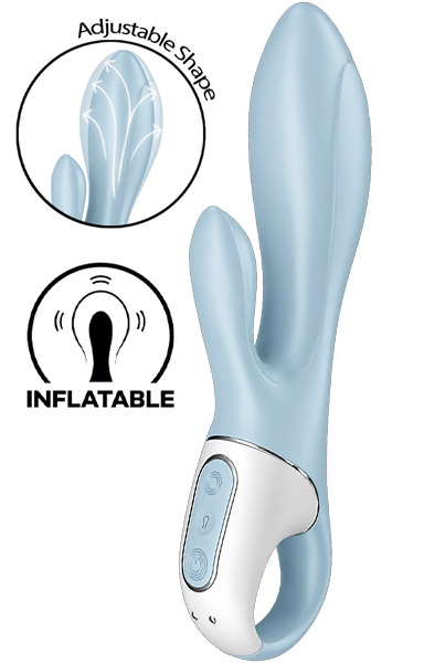 Satisfyer Air Pump Bunny 1 Blue Rabbitvibrator |  | Intimast