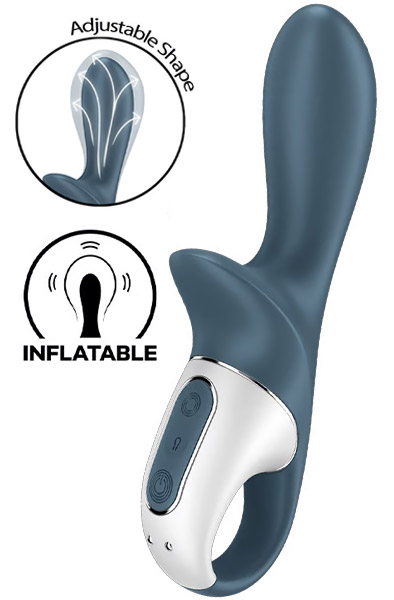Satisfyer Air Pump Booty 2 Dark Grey Analvibrator | | Intimast
