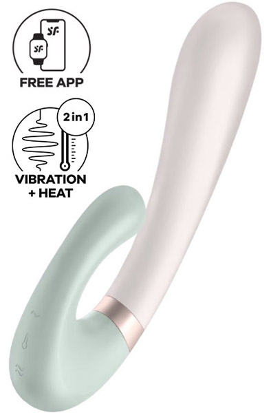 Satisfyer Heat Wave Connect App Mint Rabbitvibratorer | | Intimast
