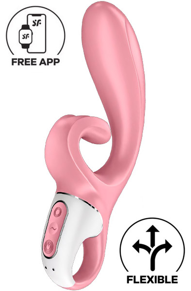 Satisfyer Hug Me Rabbit Vibrator Pink Rabbitvibrator | | Intimast