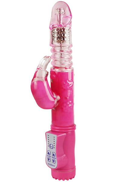 Pink Thrusting Rabbit Vibrator Rabbitvibrator |  | Intimast