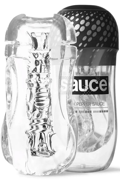 Sauce Black Pepper Sauce Masturbation Cup Stroker |  | Intimast