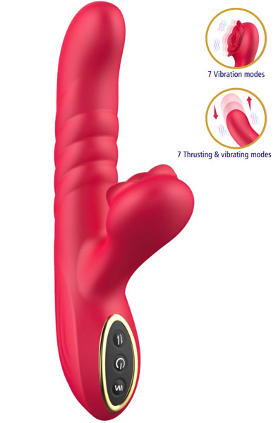 G-spot Vibrator With Thrusting Motion Rabbitvibrator | | Intimast