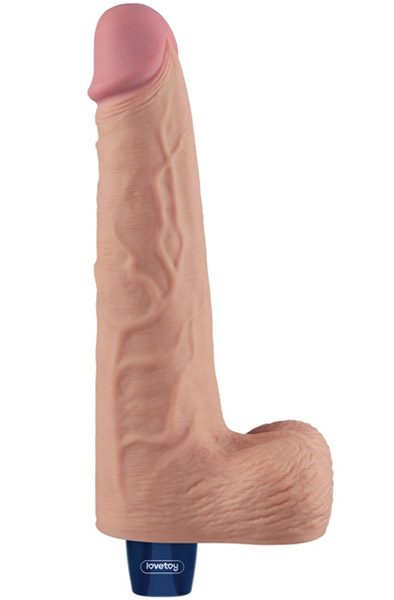 Rechargeable Vibrating Dildo 25,3 cm Dildo med vibrator | | Intimast