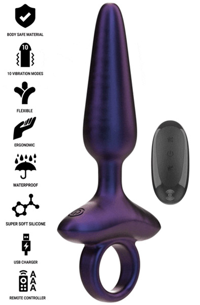 Marlon Vibrating Anal Plug Remote Control Analplugg med vibrator |  | Intimast