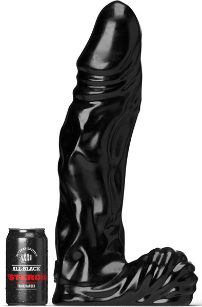 All Black Steroïd The Referee 45 cm XXL dildo |  | Intimast