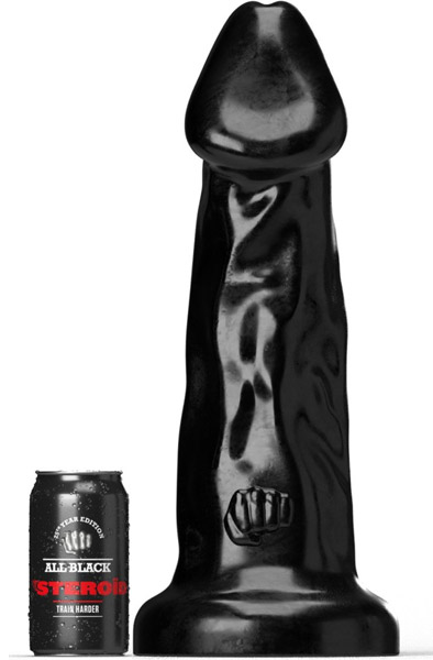 All Black Steroïd Olympus 42 cm XXL dildo |  | Intimast