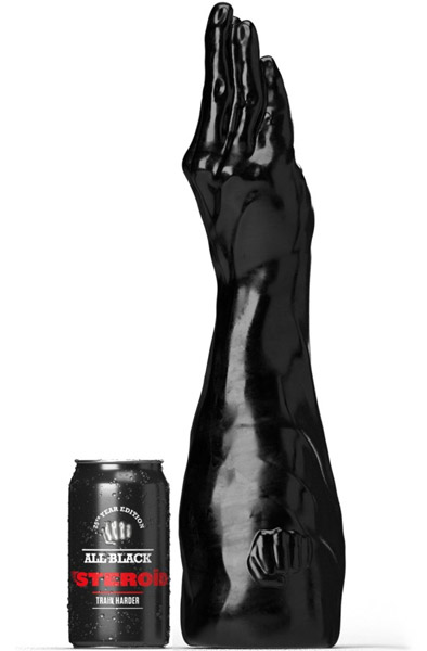 All Black Steroïd Breaststroke 39,5 cm Fisting arm |  | Intimast