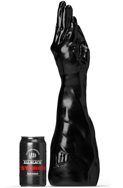 All Black Steroïd Backstroke 44 cm Fisting arm |  | Intimast