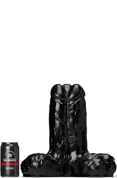 All Black Steroïd Gape, Set & Match 30 cm XXL Buttplug |  | Intimast