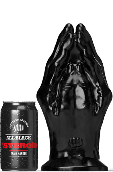 All Black Steroïd Hail Mary 24 cm Fisting hand |  | Intimast