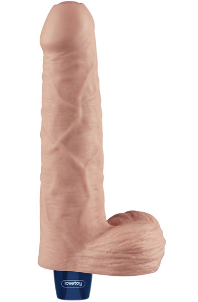 Rechargeable Vibrating Dildo 22,6 cm Dildo med vibrator | | Intimast