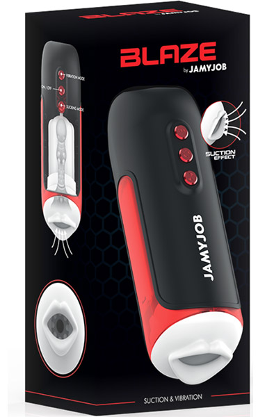Blaze Suction & Vibration Mouth Masturbator Masturbator | | Intimast