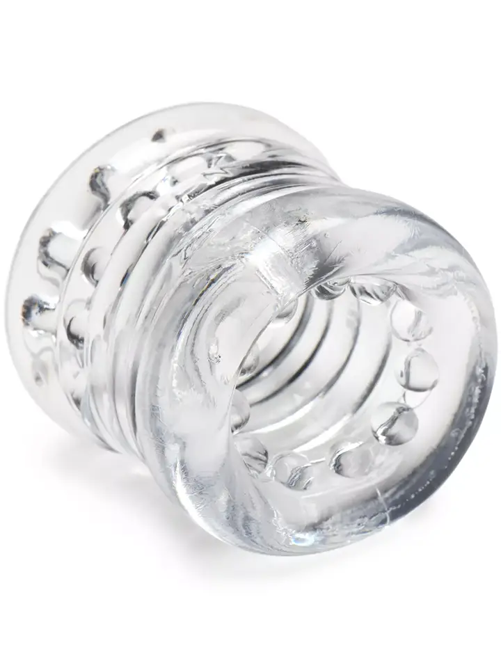 Ball Stack Ball Stretcher Transparent Penis & pungring | | Intimast
