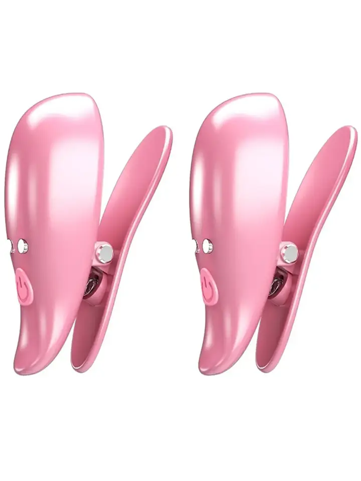 Leaf Wireless Vibrating Nipple Clamps Bröstvårtsklämmor med vibration | | Intimast