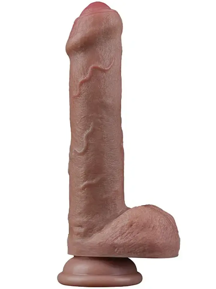 Lovetoy Dual-Layered Silicone Cock 20,5 cm Realistisk dildo | | Intimast