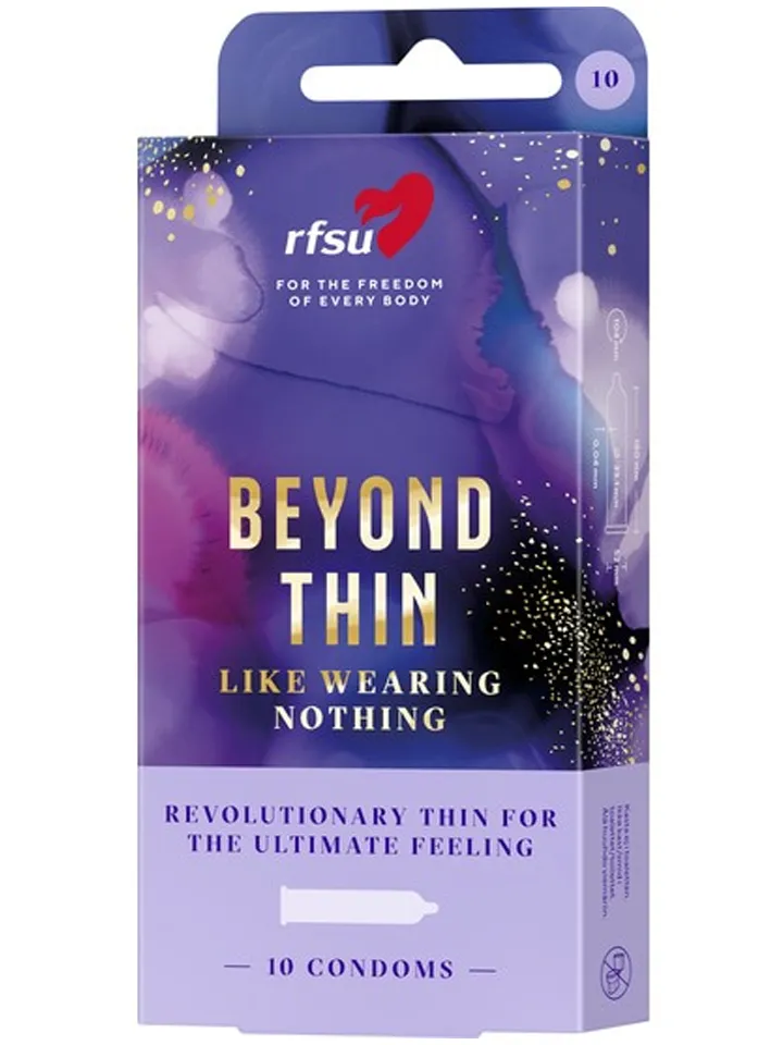 RFSU Beyond Thin Kondomer 10-pack Extra tunna kondomer |  | Intimast