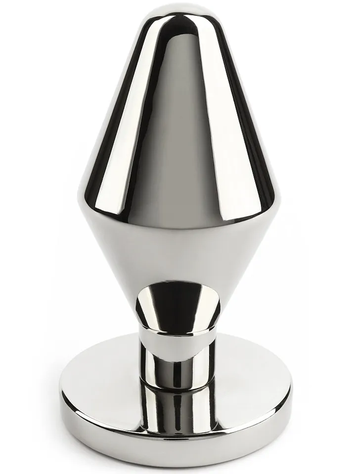 Classic Butt Plug Medium Analplugg metall |  | Intimast