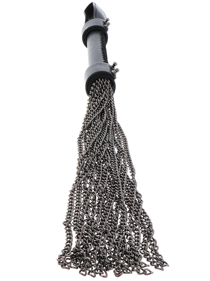 Masters Real Leather Chain Whip Piska | | Intimast