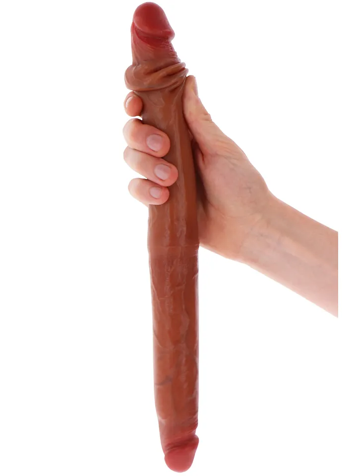 Get Real Silicone Foreskin Double Dong 40 cm Dubbeldildo |  | Intimast