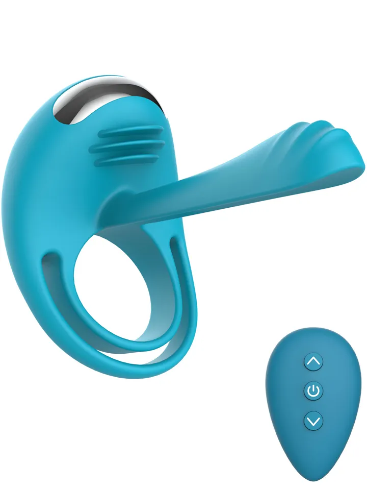 ToyJoy Passionate Joy Stick C-Ring Remote Penisring med vibrator |  | Intimast