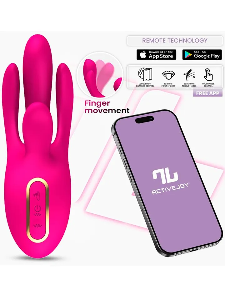 Derek Vibe With Finger Function 3 Motors & App Appstyrd vibrator | | Intimast