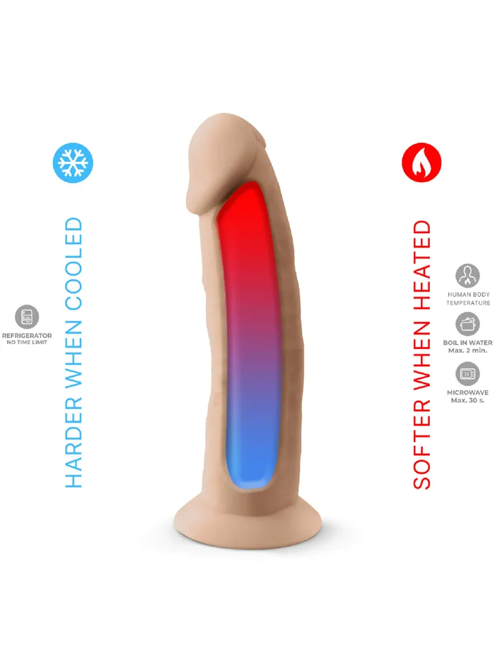 Alternativ bild 1 för Dual Density Dildo 19 cm
