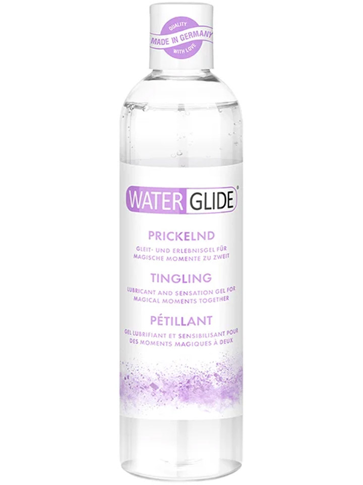 Waterglide Tingling 300ml Vattenbaserat glidmedel |  | Intimast