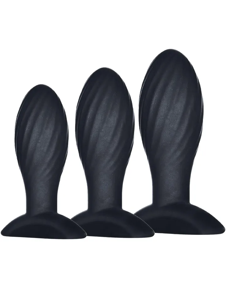 Kick Up Silicone Anal Training Set Analpluggar paket |  | Intimast