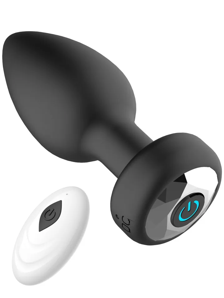 Vibrating Plug With Remote Control Analplugg med vibrator |  | Intimast