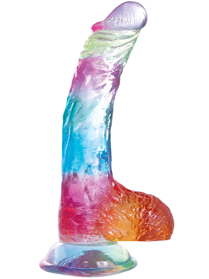 Jellildo Dildo With Balls 22 cm Dildo |  | Intimast