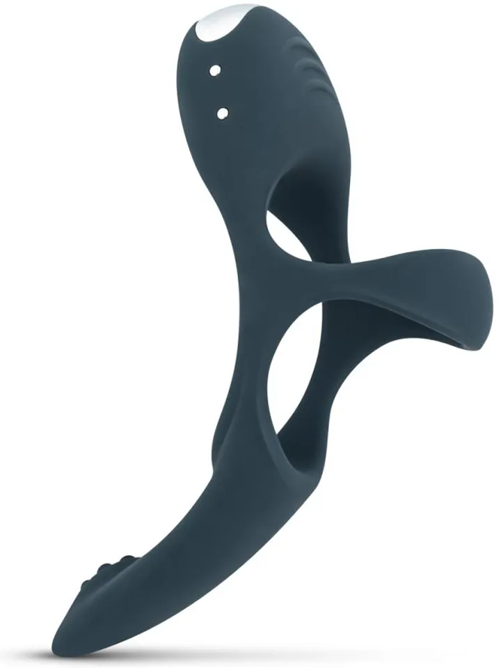 Produktfoto för Boners Triple Vibrerande Penis- & Pungring