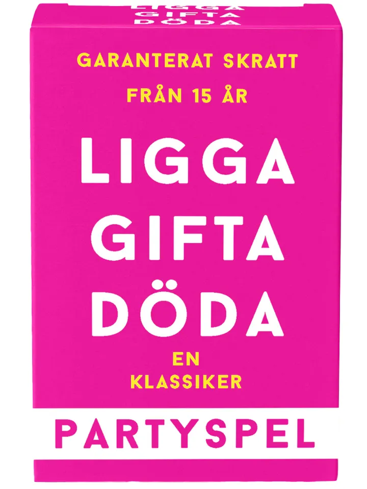 Partyspel Ligga, gifta, döda Partyspel | | Intimast