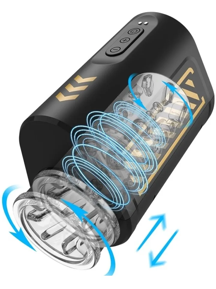 Automatic Masturbator Warny Twists & Turns Automatisk Masturbator |  | Intimast