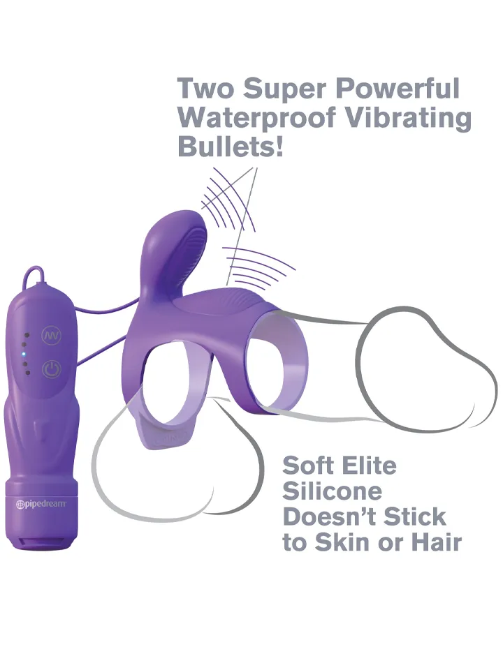 Pipedream Ultimate Couples Cage Penisring med vibrator | | Intimast